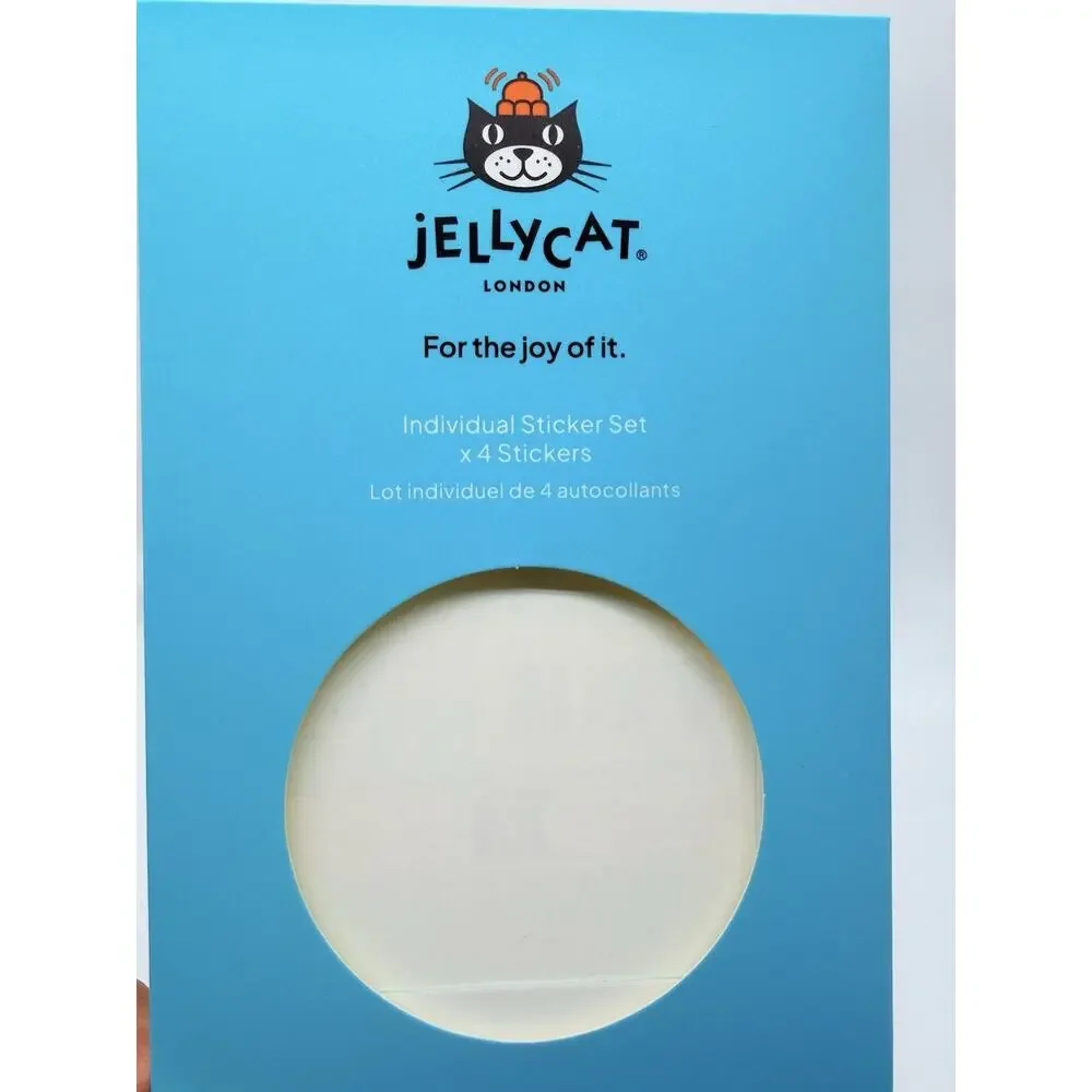 Jellycat Breakfast Stickers New Authentic Limited Edition